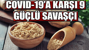 COVID-19’A KARŞI 9 GÜÇLÜ SAVAŞÇI!