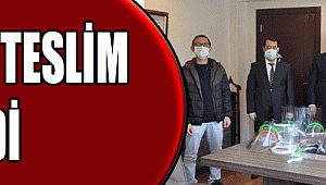 Okullarda Üretilen Siperlik Maskeler Sağlık Çalışanlarına Teslim Edildi