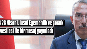 AK Parti Karaman Merkez İlçe Başkanı Feyzullah Tunç 23 Nisan Ulusal Egemenlik ve çocuk Bayramı vesilesi ile bir mesaj yayınladı.