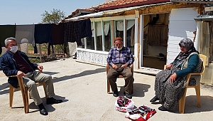 ALİME TEYZE’DEN ANLAMLI DESTEK