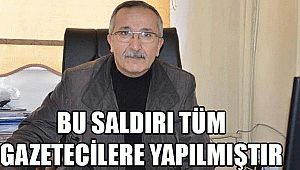 KGC Başkanı Küçükcicibıyık: ”Bu saldırı tüm gazetecilere yapılmıştır”