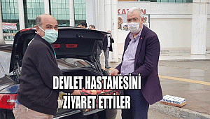 AK Parti karaman İl başkanı Abidin Çağlayan ve Merkez İlçe başkanı Feyzullah Tunç bugün de Devlet Hastanesi, 112, Vefa sosyal destek ofisi ve Valilik Açık kapı ofisini ziyaret ettiler.