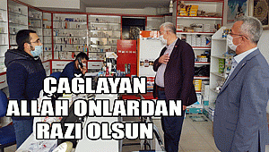 AK Parti Karaman İl Başkanı Abidin Çağlayan ve Merkez İlçe Başkanı Feyzullah Tunç, Vefa destek ekibi ile çalışıp, eczaneleri ziyaret ettiler.