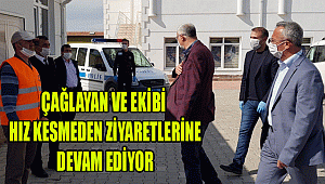 AK Parti Karaman yönetimi yaptığı ziyaretler kapsamında Nefise Sultan Mesleki ve Teknik Anadolu lisesi maske üretim atolyesi, Karaman KYK yurtları ve sağlık çalışanlarımızın kaldığı Uygulama Otelini ziyaret ettiler.