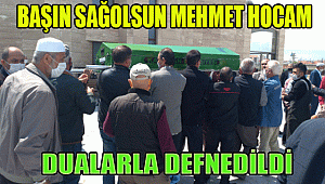 DUALARLA SON YOLCULUĞUNA UĞURLANDI.