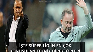 İŞTE SÜPER LİG’İN EN ÇOK KONUŞULAN TEKNİK DİREKTÖRLERİ