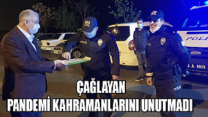 Karaman İl Başkanı Abidin Çağlayan pandemi sürecinde fedakarca görev yapan Polis, Jandarma ve PTT çalışanlarını ziyaret ederek bilgi alışverişinde bulunup teşekkür etti