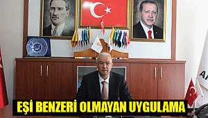 Türkiye'den Dünyada eşi ve benzeri olmayan uygulama