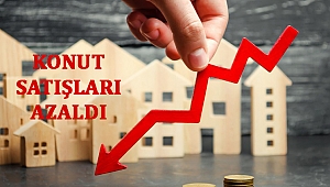 KONUT SATIŞLARI AZALDI