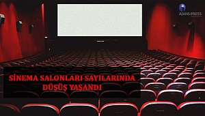 SİNEMA SALONLARI SAYILARINDA DÜŞÜŞ YAŞANDI