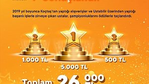USTALAR KOÇTAŞ’TA KAZANIYOR