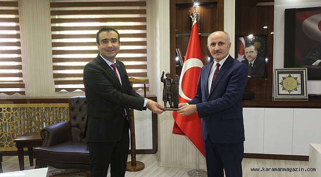 VALİ MERAL’DEN BELEDİYEYE VEDA ZİYARETİ