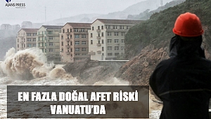 EN FAZLA DOĞAL AFET RİSKİ VANUATU’DA