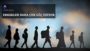 ERKEKLER DAHA ÇOK GÖÇ EDİYOR