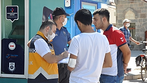 MASKE VE SOSYAL MESAFE DENETİMLERİ DEVAM EDİYOR
