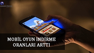 MOBİL OYUN İNDİRME ORANLARI ARTTI