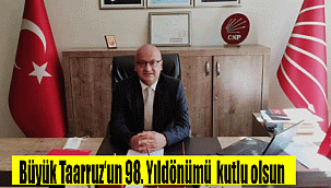 Büyük Taarruz‘un 98. Yıldönümü kutlu olsun