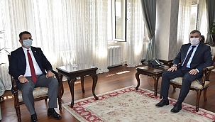 ÜNVER’DEN VALİ IŞIK VE İL MİLLİ EĞİTİM MÜDÜRÜ ÇALIŞKAN’A HAYIRLI OLSUN ZİYARETİ