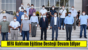 BİFA Vakfının Eğitime Desteği Devam Ediyor