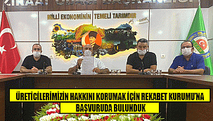  ISKARTA ELMA ALIMI İLE İLGİLİ ÜRETİCİLERİMİZİN HAKKINI KORUMAK İÇİN REKABET KURUMU’NA BAŞVURUDA BULUNDUK