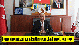  Karaman AK Parti 7. Olağan Kongre sürecimiz “İnandığın Yolda Yürü” sloganıyla yeni normal şartlara uygun olarak gerçekleştirilecek.