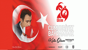 BAŞKAN KALAYCI’NIN 29 EKİM CUMHURİYET BAYRAMI MESAJI