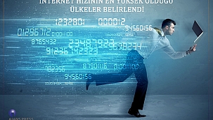İNTERNET HIZININ EN YÜKSEK OLDUĞU ÜLKELER BELİRLENDİ TÜRKİYE 102. SIRADA YER ALDI.