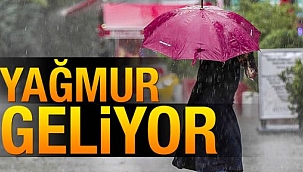 karaman'a yağmur uyarısı