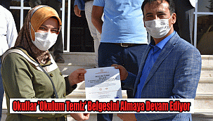 Okullar 'Okulum Temiz' Belgesini Almaya Devam Ediyor