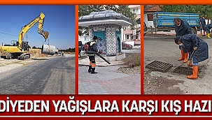 BELEDİYEDENYAĞIŞLARA KARŞI KIŞ HAZIRLIĞI