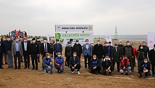 BEŞ BİN ADET FİDAN TOPRAKLA BULUŞTURULDU