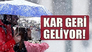 Karaman'a kar yağışı geliyor