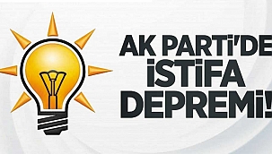 Merkez İlçeden İstifalar..