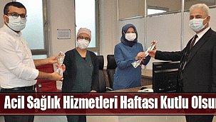Acil Sağlık Hizmetleri Haftası Kutlu Olsun