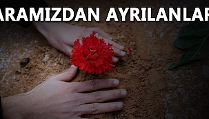 karamanda buğün vefat edenler