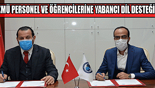 KMÜ PERSONEL VE ÖĞRENCİLERİNE YABANCI DİL DESTEĞİ