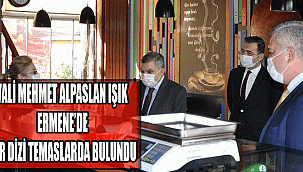 VALİMİZ MEHMET ALPASLAN IŞIK İLÇEMİZDE BİR DİZİ TEMASLARDA BULUNDU
