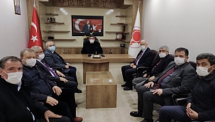 Başkan Çağlayan ve Milletvekili Şeker Birlikte Çalışmalarına Hız Kesmeden Devam Ediyor