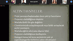 Öğrenci ve Öğretmenler İçin Teknofest 2021 Proje Hazırlama Eğitimi Verildi