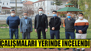 PİRİ REİS KÜLTÜR MERKEZİNDEKİ YENİLEME ÇALIŞMALARI YERİNDE İNCELENDİ