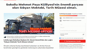 MİMAR SİNAN'IN ESERİNİN MÜZE OLMASI TALEBİ ARTIYOR