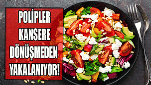 POLİPLER KANSERE DÖNÜŞMEDEN YAKALANIYOR!