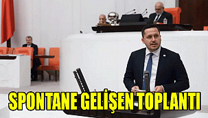 spontane gelişen toplantı valiliğimizde yapıldı