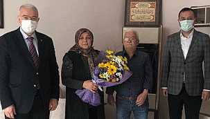 başkanlar şehit ailesi ziyaretlerine devam ediyor