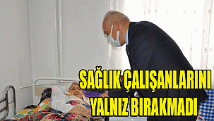 Evde Sağlık Çalışanlarımız Yaşlıları Yalnız Bırakmadı