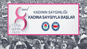 Kadının saygınlığı kadına saygıyla başlar