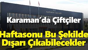 Karaman İl Hıfzıssıhha Kurulu kararı