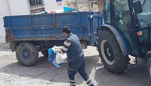 KARANTİNA SÜRECİNDE OLAN VATANDAŞLARIMIZIN ÇÖPLERİ EKİPLERİMİZ TARAFINDAN EVLERİNDEN ALINACAK