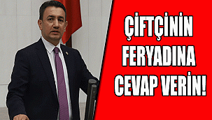 ÜNVER MECLİSTE KONUŞTU: “TARIM KREDİ BORÇLARINI YAPILANDIRIN”