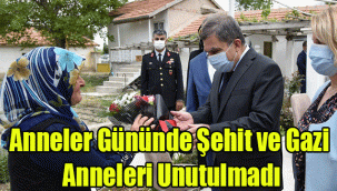 Anneler Gününde Şehit ve Gazi Anneleri Unutulmadı